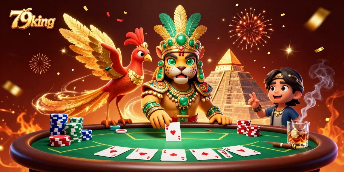 Engage in the thrilling world of 79king with vibrant poker action featuring exciting game elements.