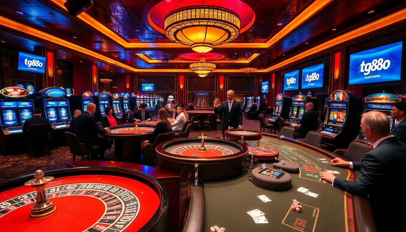 Experience luxury gaming at https://tg88.name with exciting tables and vibrant casino atmosphere.