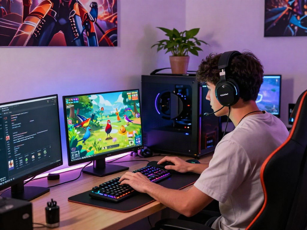Dynamic gaming experience with rokok88 link highlighted in lively bird-catching game.
