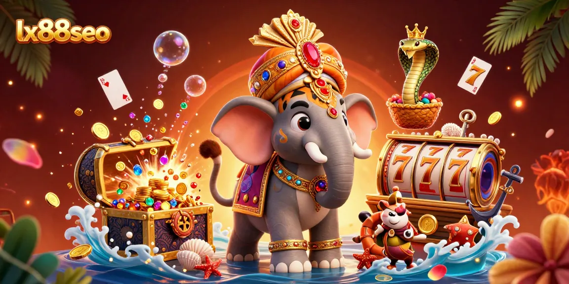 Experience amazing wins at lx88seo with vibrant 3D casino characters and dynamic game elements.