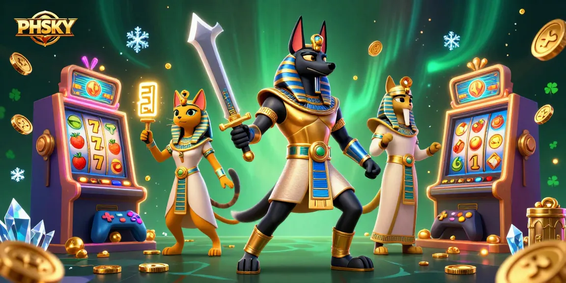 PHSKY offers thrilling online slot gaming experiences in a vibrant 3D casino world.