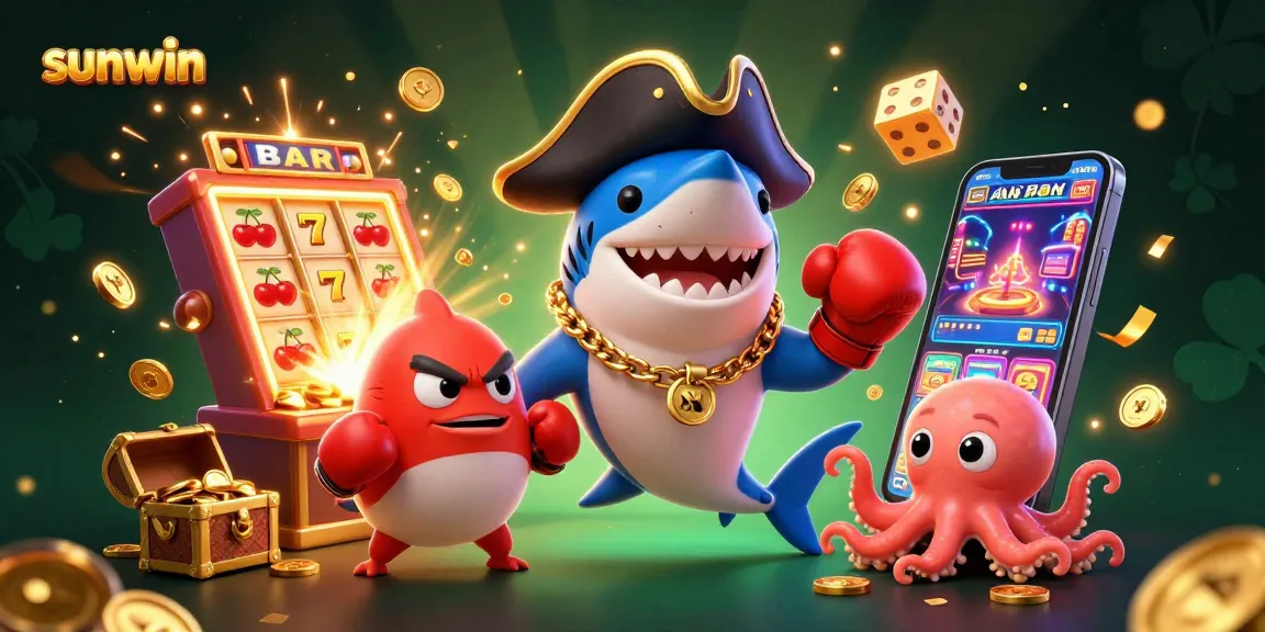 Experience sunwin casino thrills with vibrant 3D characters and dynamic gaming elements.