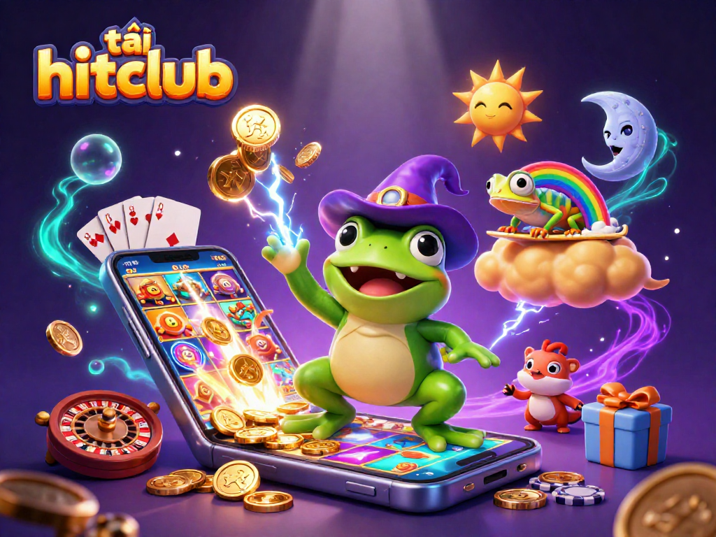 Engage in exciting gaming experiences as you tải hitclub with vibrant characters and dynamic casino elements.