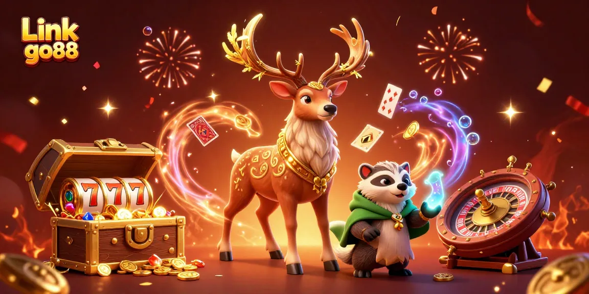 Engage in winning strategies with Link go88 at an immersive, colorful virtual casino.