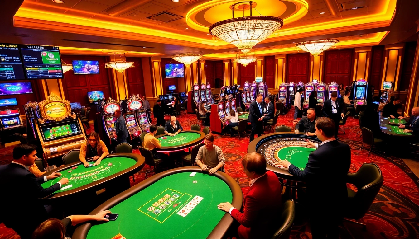 Experience the thrill of gaming at TG88 casino with vibrant tables and slots.