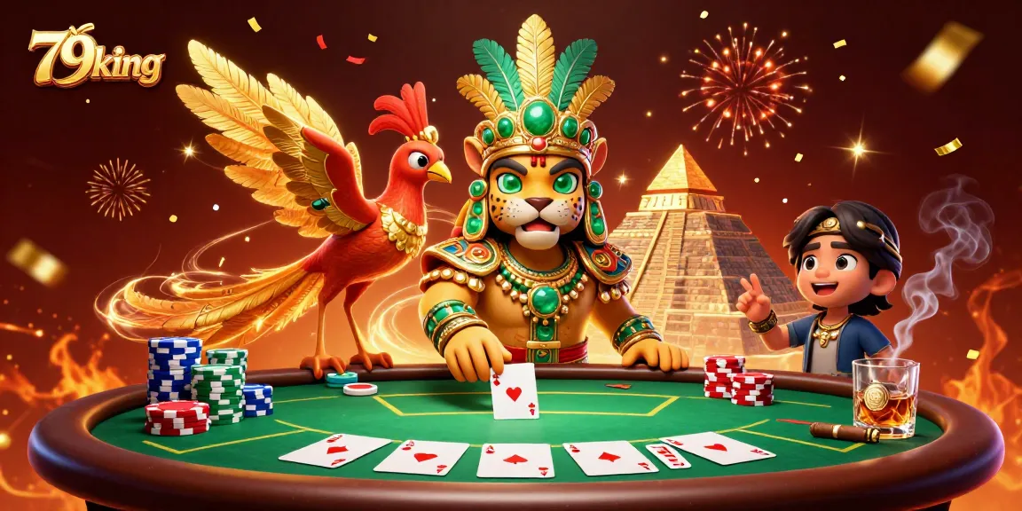 Engage in the thrilling world of 79king with vibrant poker action featuring exciting game elements.