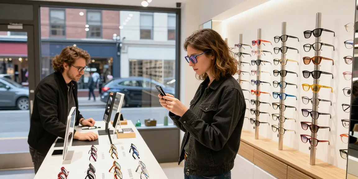 Óculos de grau de moda em ótica moderna, com armações coloridas e atendimento especializado.