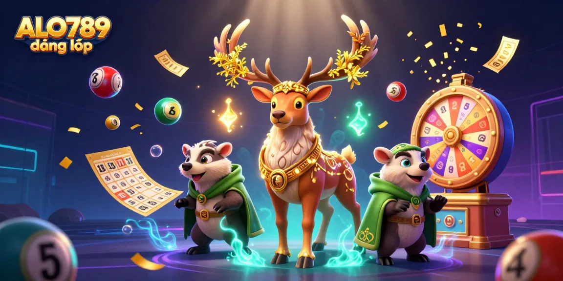 Experience thrilling gameplay with ALO789 đăng nhập, where colorful lottery elements combine in vibrant 3D action.