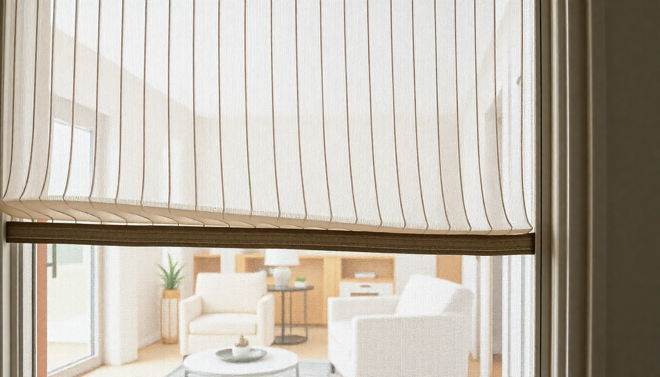 Instala una mosquitera plisada puerta en un entorno moderno, destacando su diseño elegante.